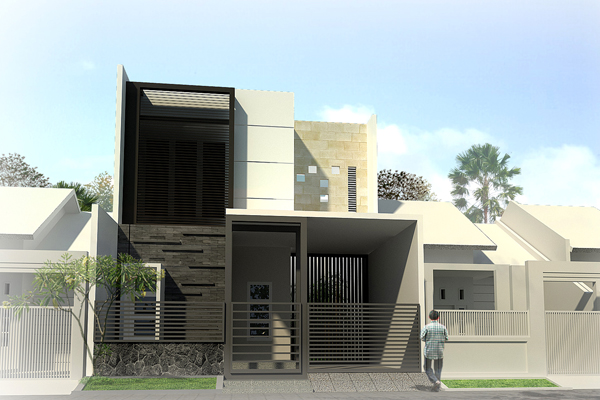 Desain rumah minimalis  Andy Rahman Architect